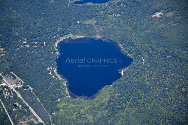 Pickerel Lake in Newaygo County, Michigan
